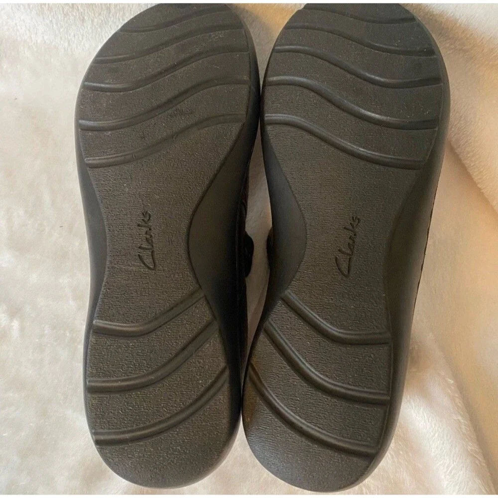 Clarks Collection Shoe Loafer Brown Leather Comfort Slip-On Size 8.5 M - Picture 6 of 6